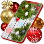 christmas tree live wallpapers android application logo